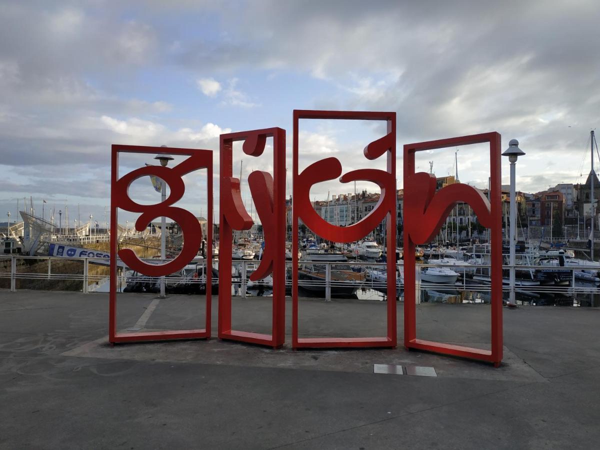 Apartmán El Rincon Del Puerto Gijón Exteriér fotografie