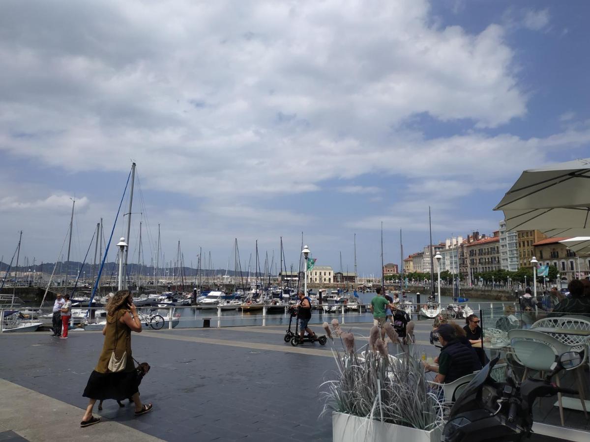 Apartmán El Rincon Del Puerto Gijón Exteriér fotografie